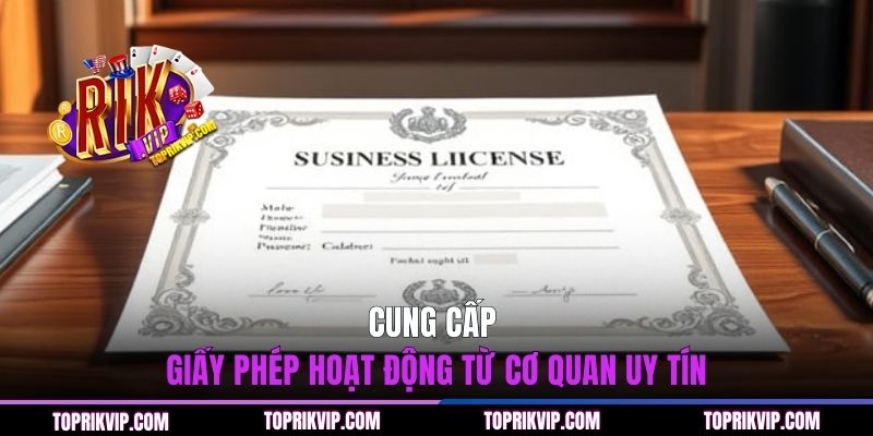 Trang Chủ RikVip 37 Cung cấp giấy phép hoạt động từ cơ quan uy tín