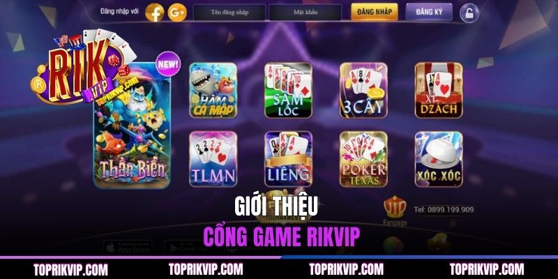 Trang Chủ RikVip 36 Giới thiệu về cổng game RIKVIP