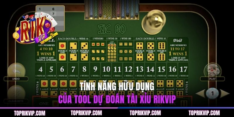 Tính năng hữu dụng của tool dự đoán Tài Xỉu